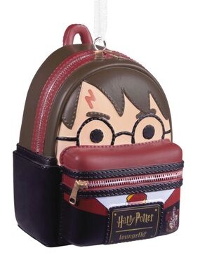 Hallmark Loungefly Harry Potter Mini Backpack Christmas Ornament NIB